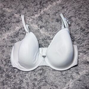 Aerie Demi Lightly Lined Bra Ivory  Underwire Size 34 DDD